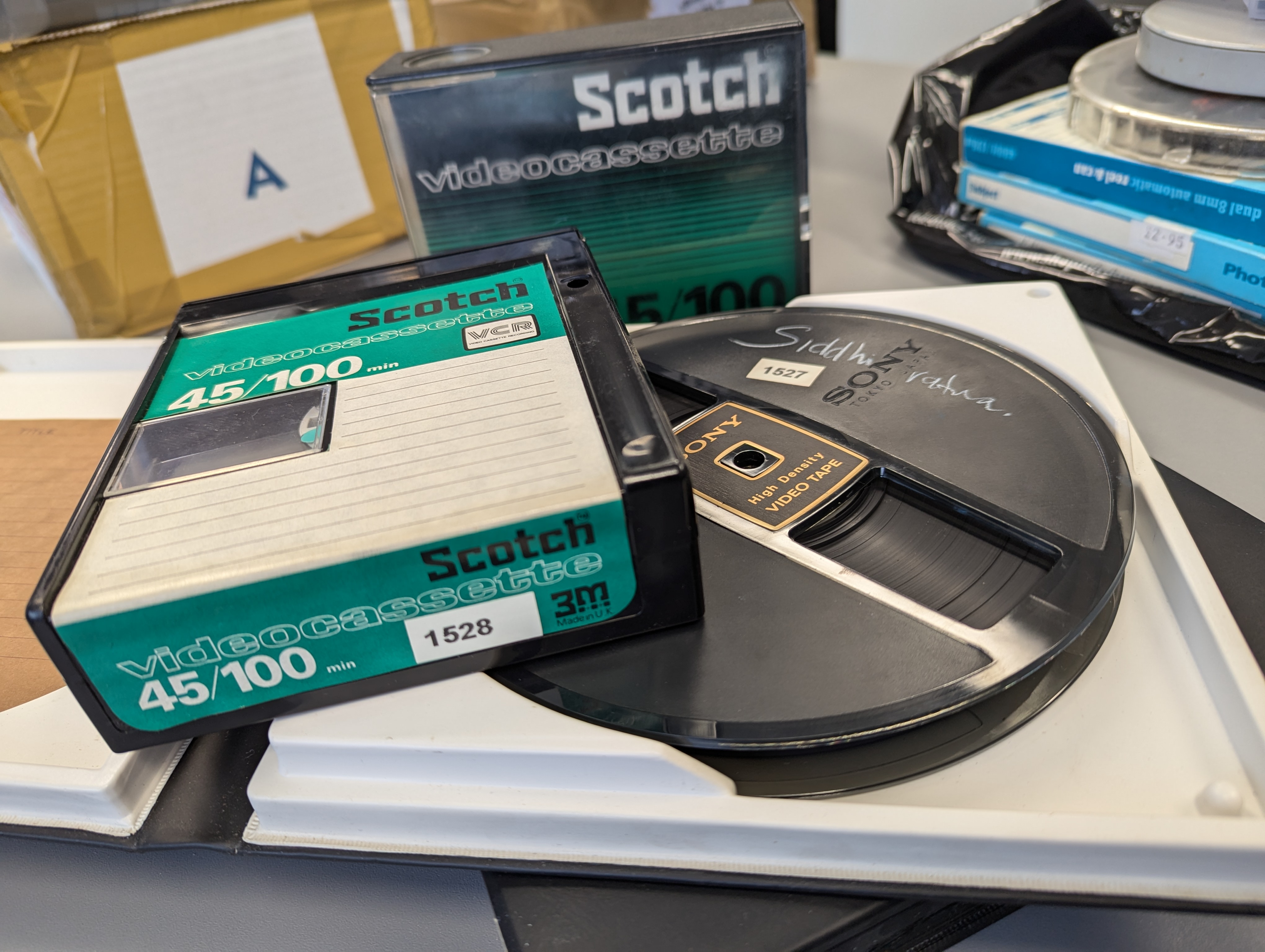 Professional video tape preservation and digitisation